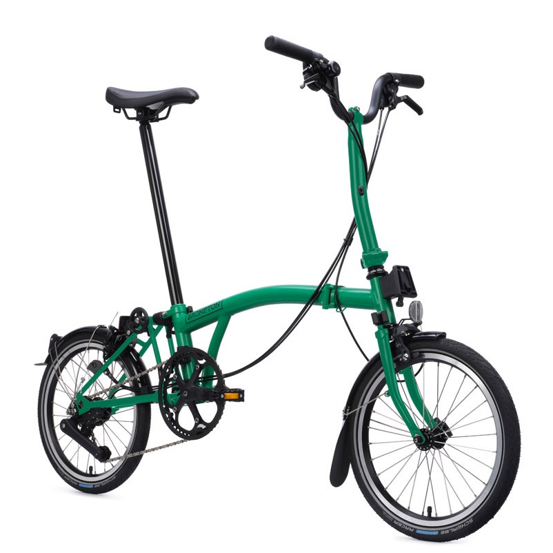 Brompton C Line 12-speed folding bike