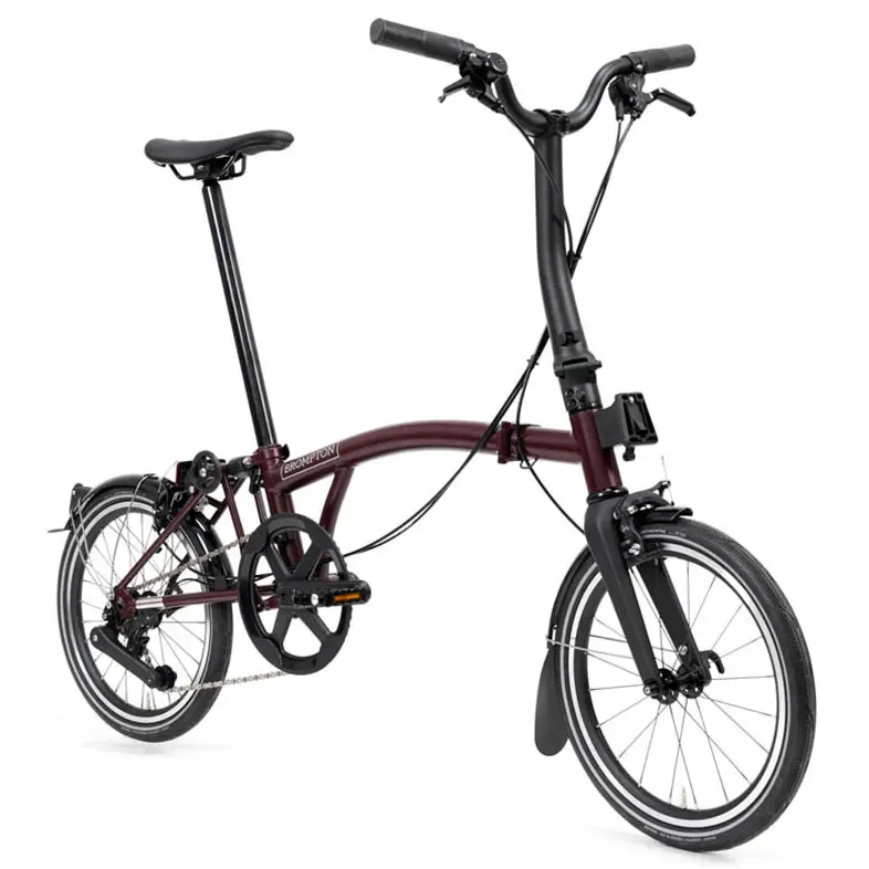 Brompton P Line 12-speed folding bike
