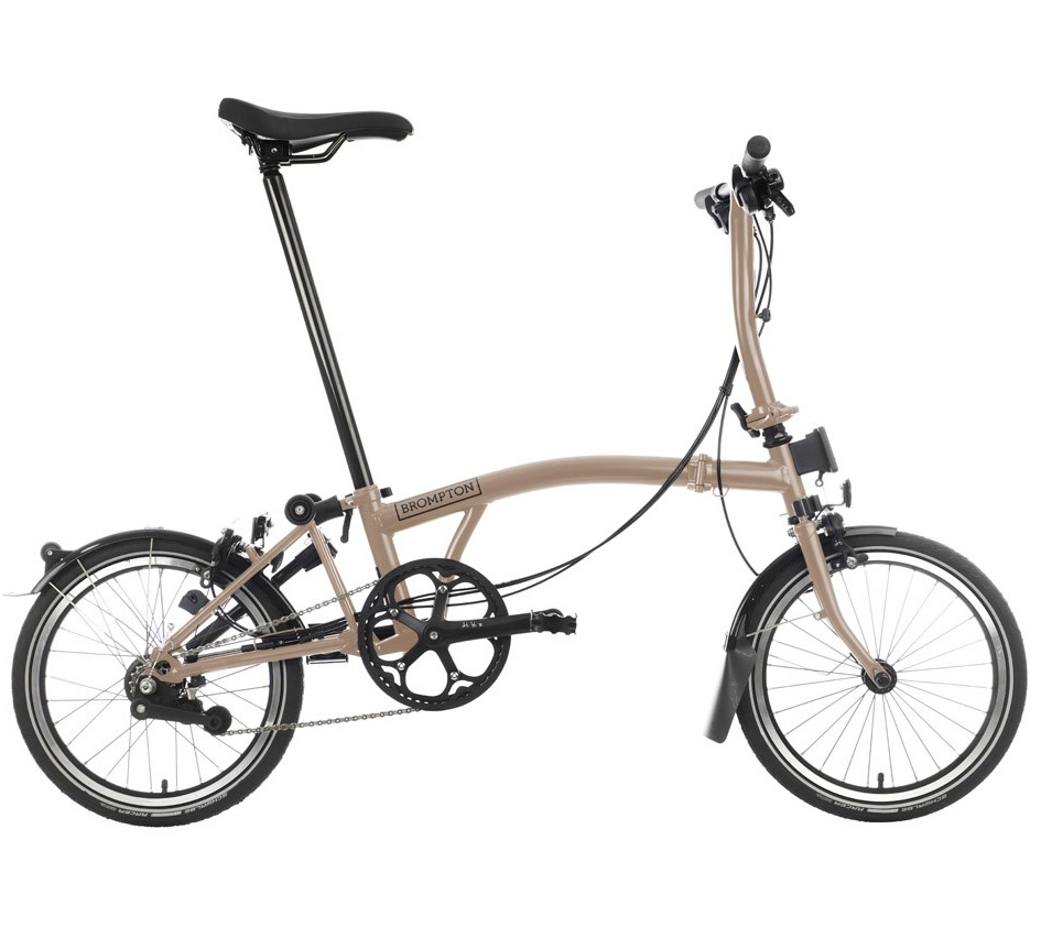 Brompton C Line 4-speed folding bike