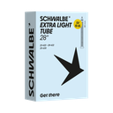 Schwalbe SV15-EL 700x23-28C inner tube 80mm presta valve