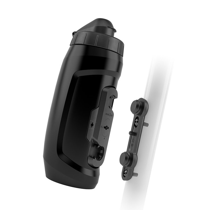 [09836-001032(BLK)] Fidlock TWIST bottle 590ml (Black) incl bike base
