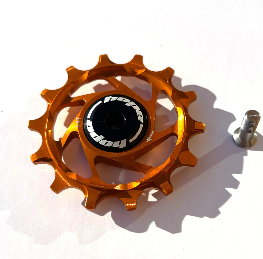 Hope 14T  Jockey Wheel  - Orange