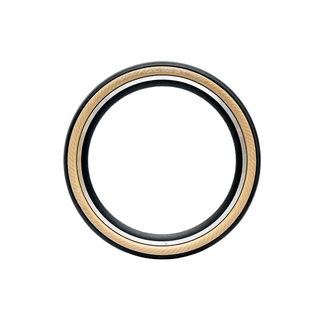 Panaracer Agilest For Brompton Folding Road Tyre 16 X 1.35 - black / amber