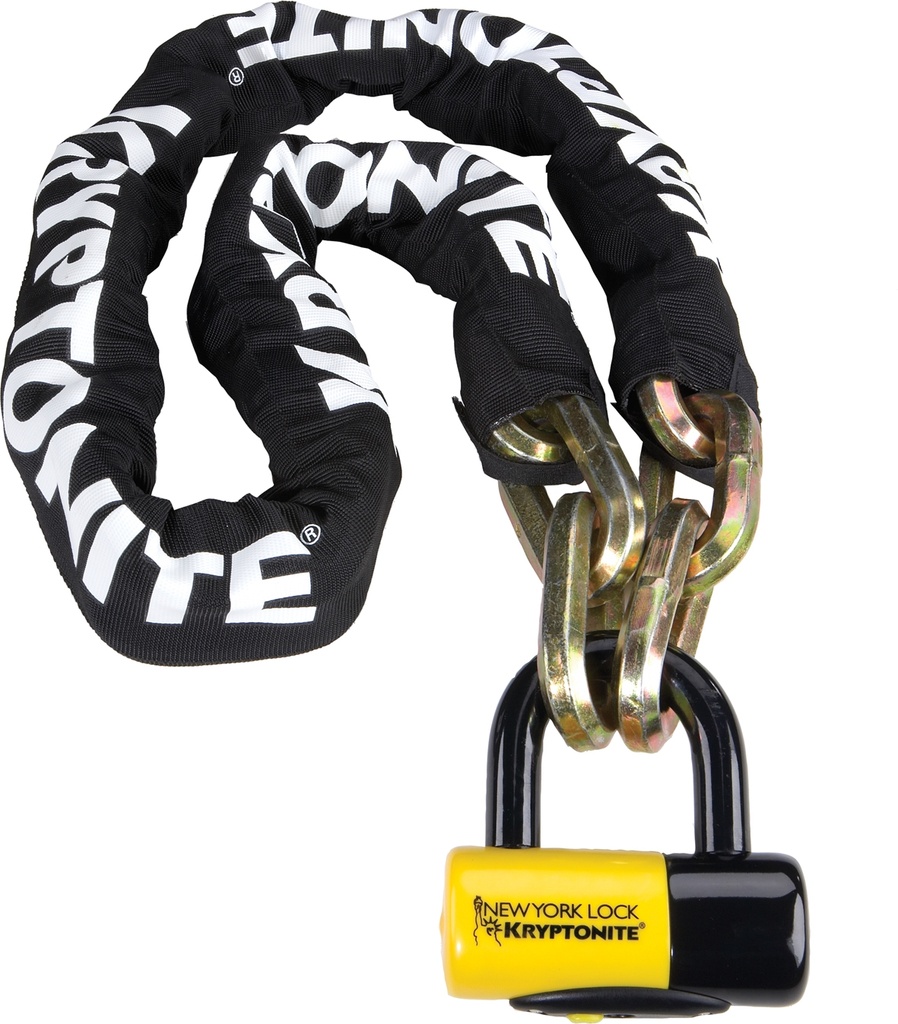 New York Fahgettaboudit 1415 chain and padlock from Kryptonite