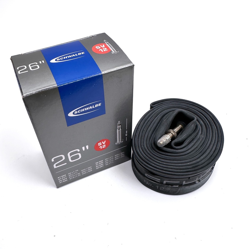 [SV12] Inner tube 650x32-45c (26x1 1/4- 1.75) by Schwalbe - Presta valve