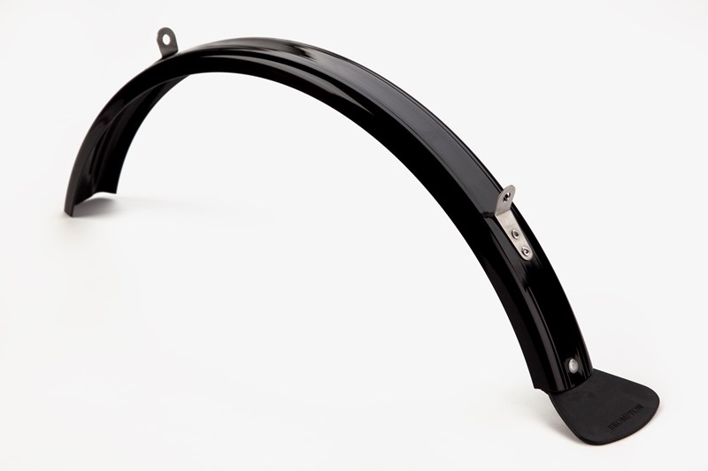 [QMGBL-RR-BK] Brompton rear mudguard - BLACK - for bikes WITH a rack (no dynamo)