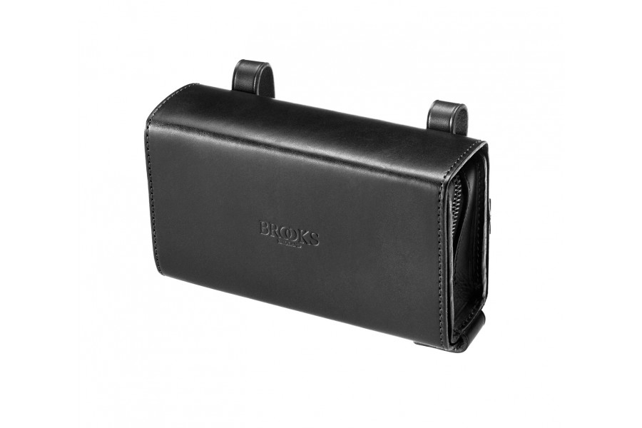 [B2767A07202] Brooks D shaped Tool Bag - Black