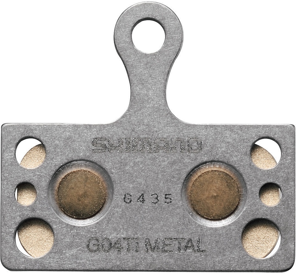 [G03Ti/G04Ti] Shimano G04Ti sintered disc brake pads with spring and split pin