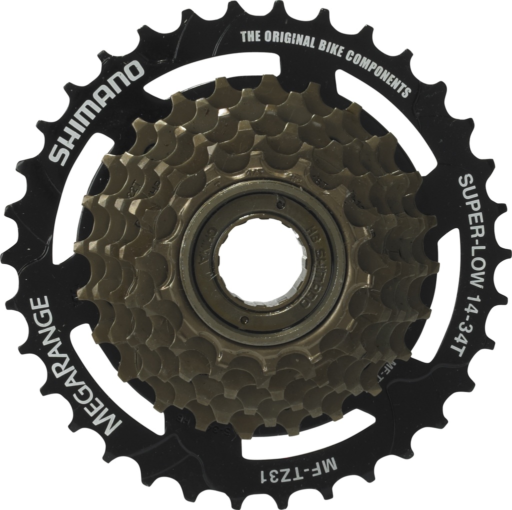 Shimano MF-TZ500 7-speed freewheel 14 - 34T Megarange