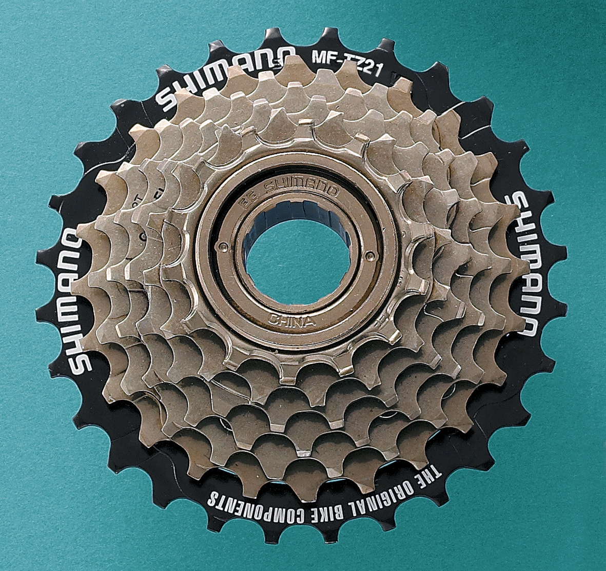 Shimano MF-TZ500 7-speed freewheel 14 - 28T | Brilliant Bikes