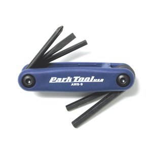 Fold-up Allen Key and Screwdriver Set - AWS-9.2 - from Park Tool USA