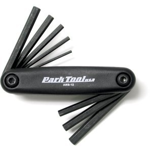 Fold-up Allen Key Set Metric and Imperial - AWS-12 - from Park Tool