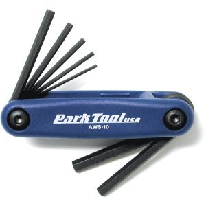 [AWS-10] Fold-up Allen Key Set 1.5-6mm - AWS-10 - from Park Tool USA