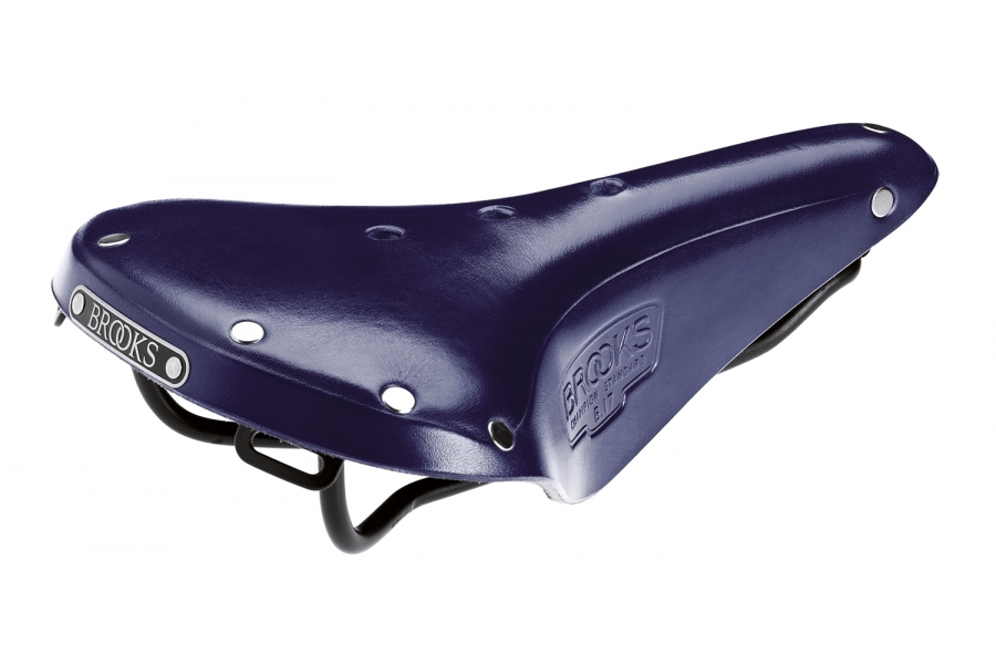[B211A07218] Brooks B17 Standard Men's Saddle - Royal Blue