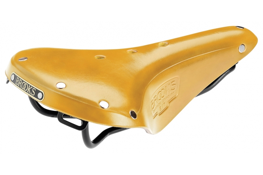 [B211A07247] Brooks B17 Standard Men's Saddle - Ochre