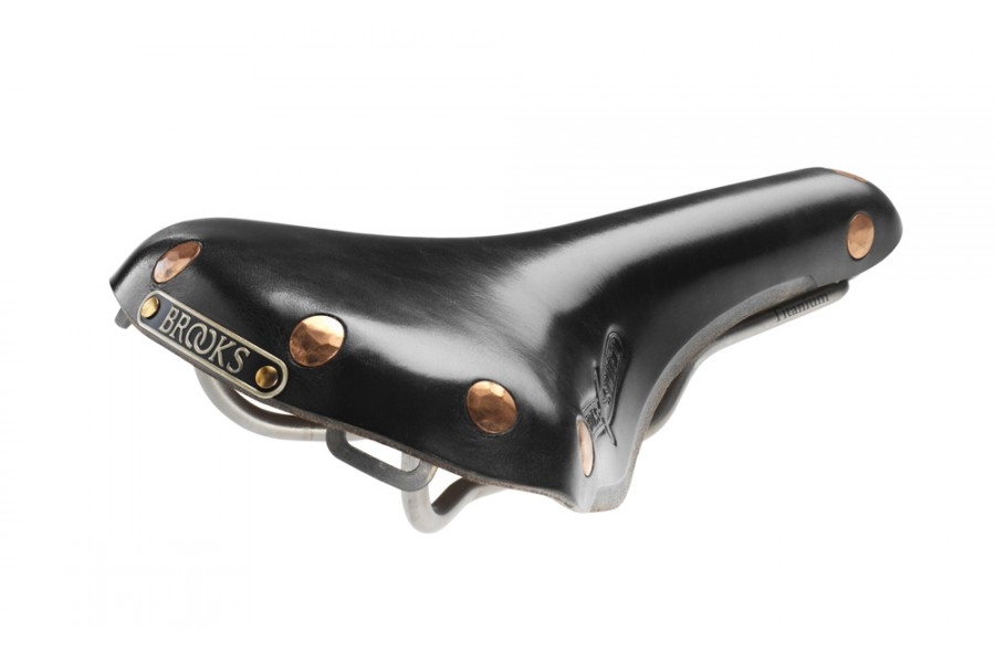 [B360HA07202] Brooks Swift Titanium Men's Saddle - Black