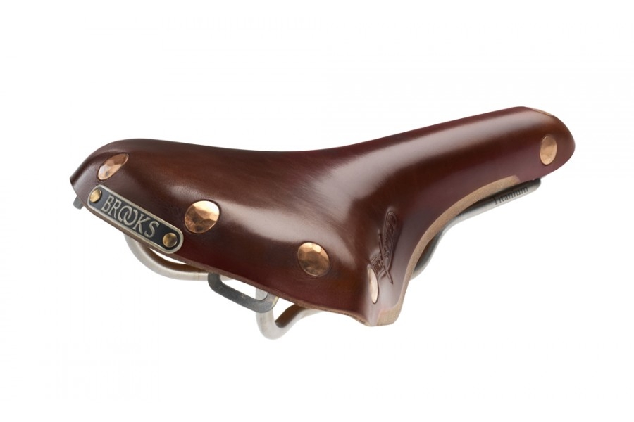 [B360HA07205] Brooks Swift Titanium Men's Saddle - Brown