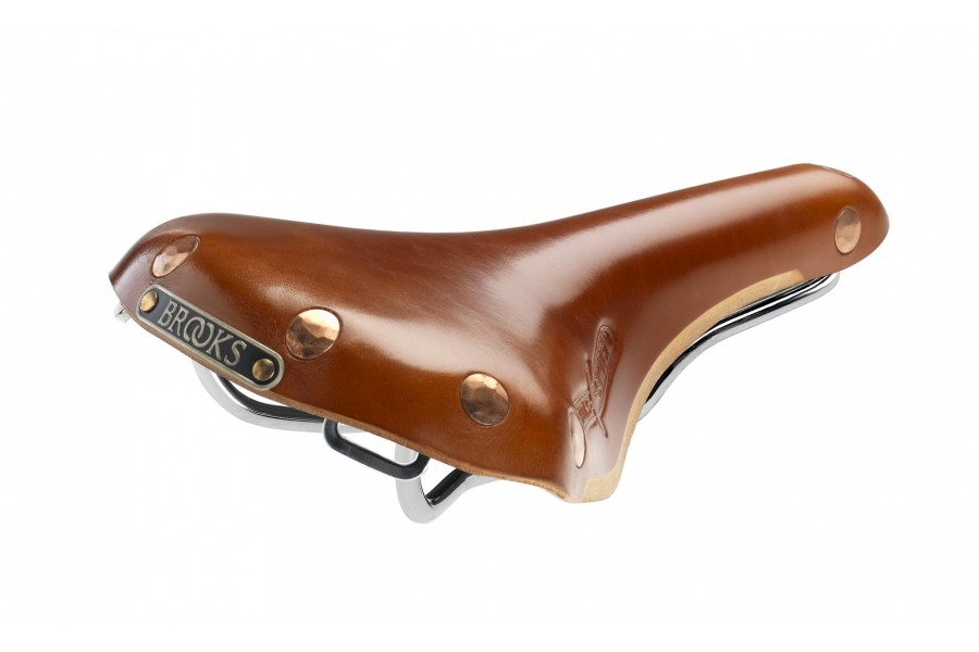 [B360HA17203] Brooks Swift Chrome Men's Saddle - Honey