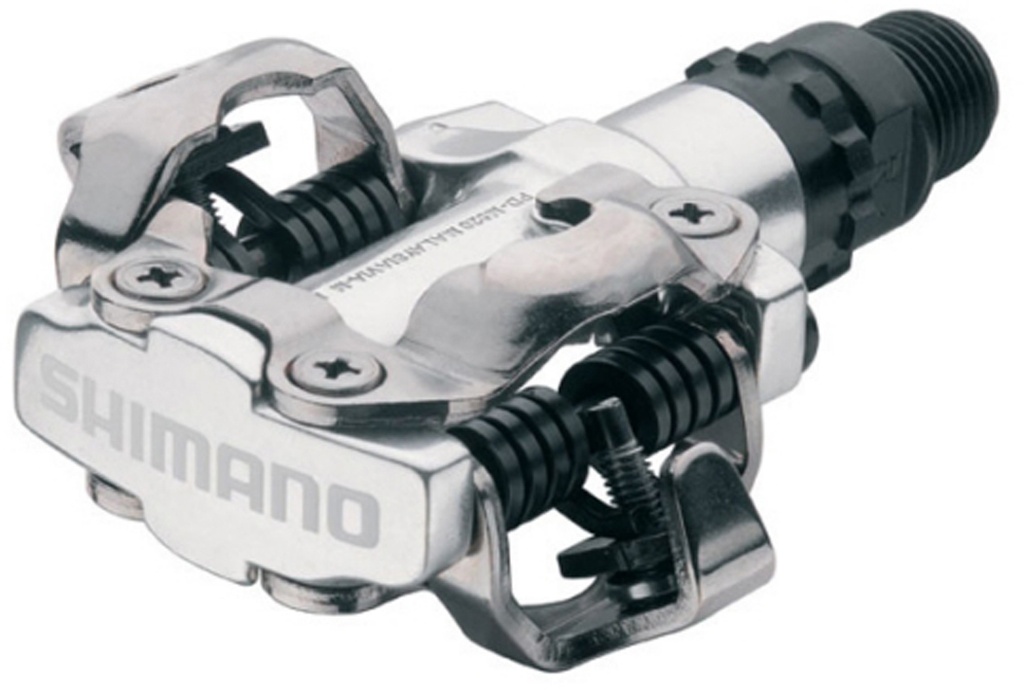 [PD-M520] Shimano PD-M520 MTB SPD pedals - two sided mechanism, silver