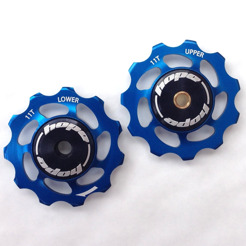 Hope 11T Jockey Wheels (pair) - Blue