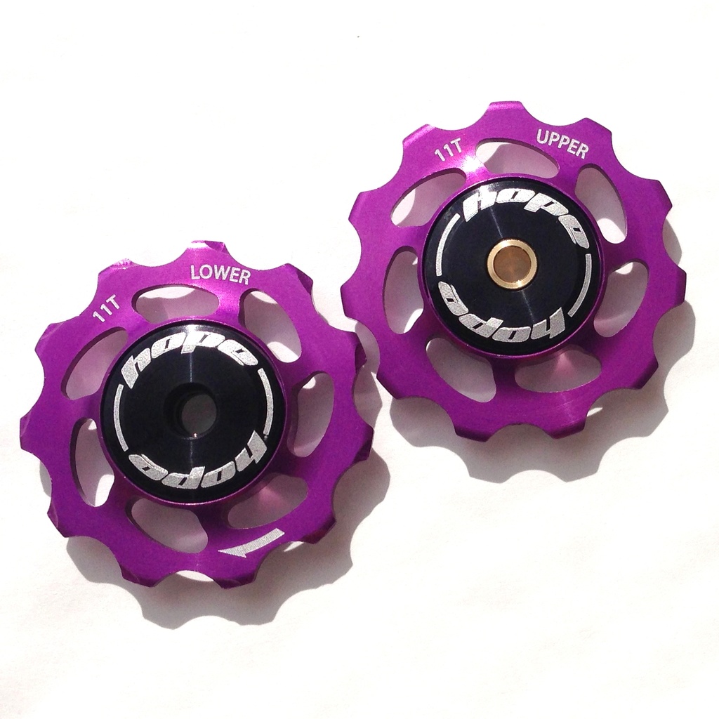 Hope 11T Jockey Wheels (pair) - Purple