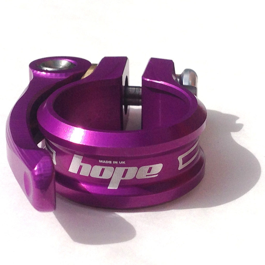 [SCPUQR31.8] Hope seat post clamp - quick release - 31.8mm - Purple