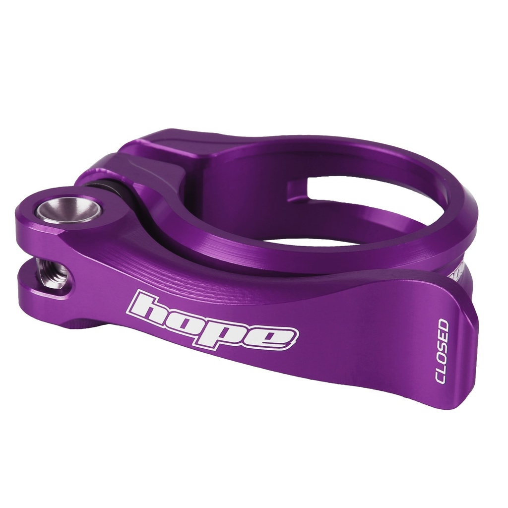 Hope seat clamp - quick release - 34.9 - Purple