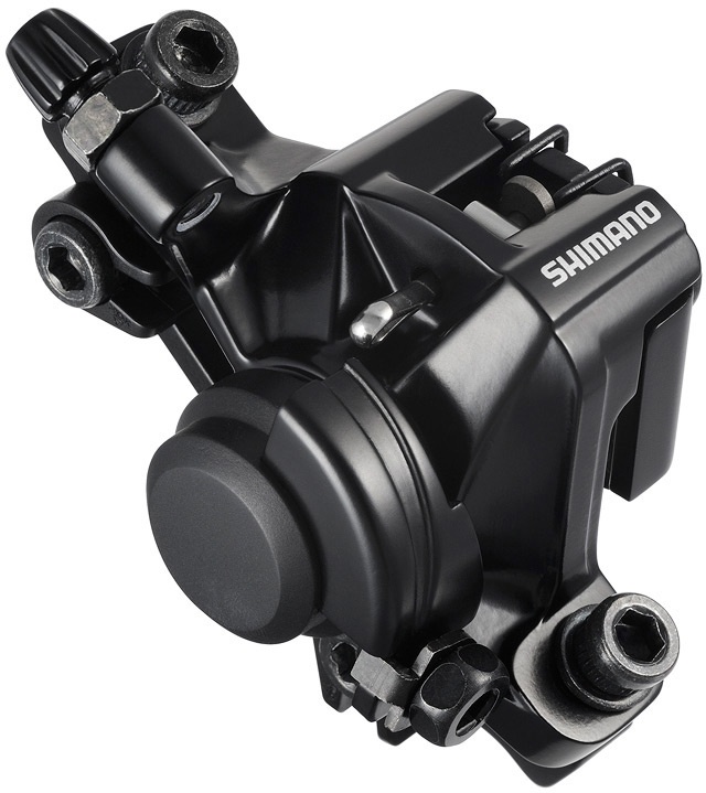[BR-M375] Shimano M-375 disc brake calliper, without adapter for front or rear, black