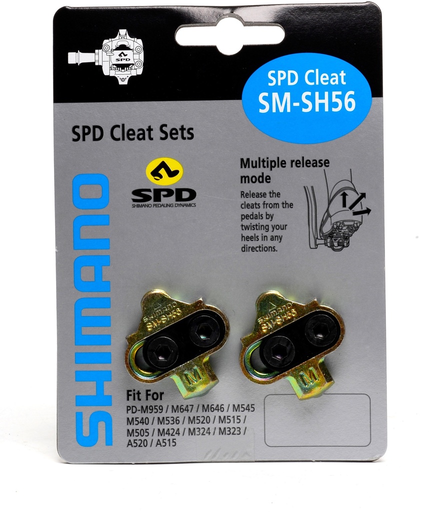 [SM-SH56] Shimano SM-SH56 MTB SPD cleats multi-release