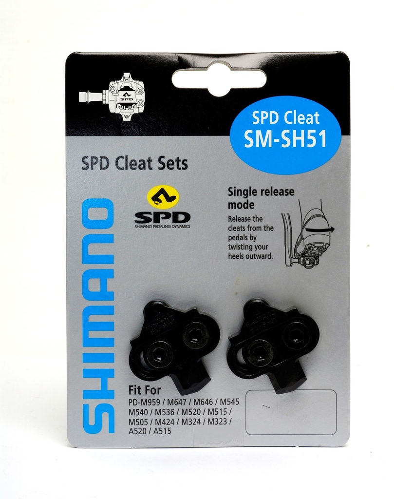 [SM-SH51] Shimano SH51 MTB SPD cleats