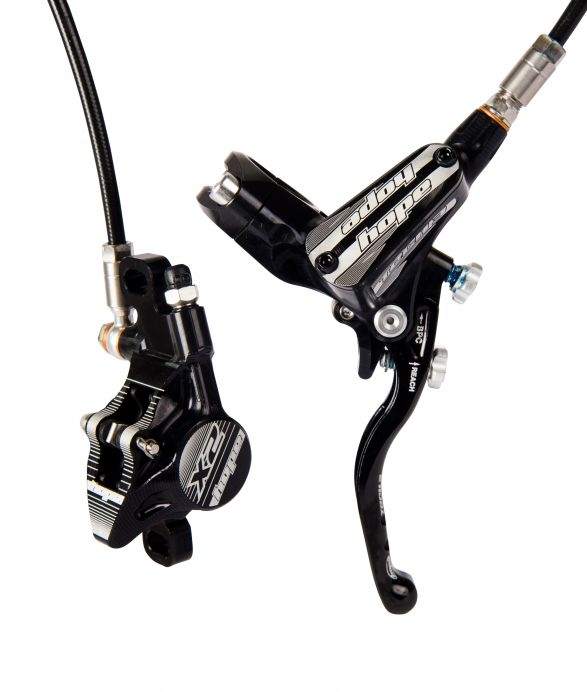 [T3X2NFR] Hope Tech 3 X2 - UK fitting (Front R/H) -  Black