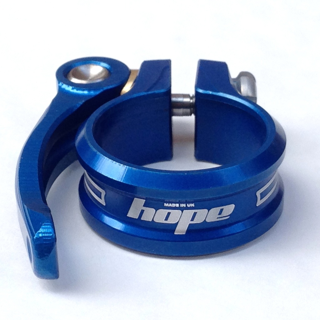 [SCQRST349B] Hope seat clamp - quick release - 34.9mm - Blue