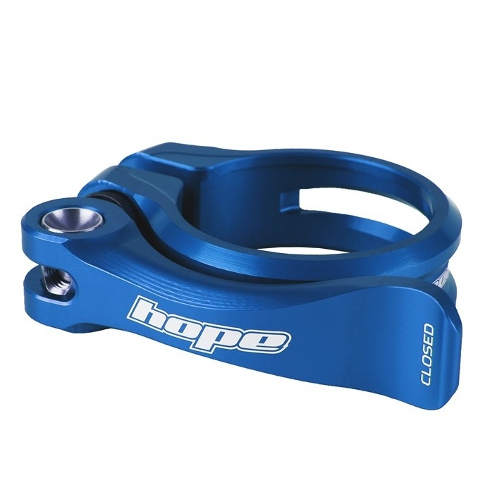 [SCQRST318B] Hope seat clamp - quick release - 31.8 - Blue