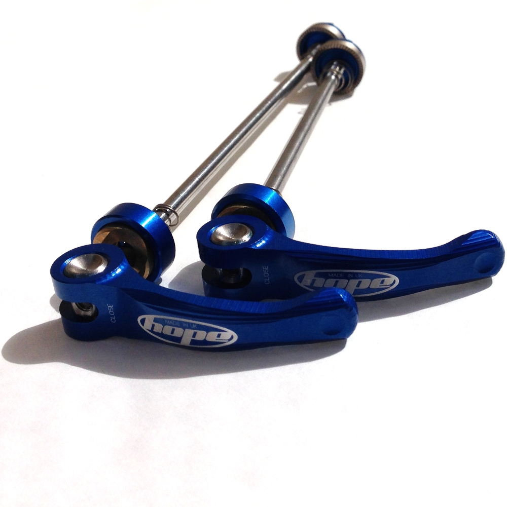 [QRSBP] Hope MTB Quick Release Skewer Pair - Blue