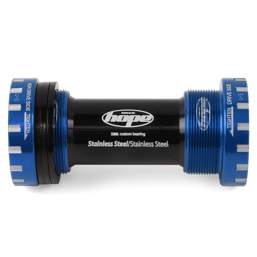 [BBSSXCB] Hope Threaded 24mm BSA MTB Bottom Bracket - blue - 68/73mm