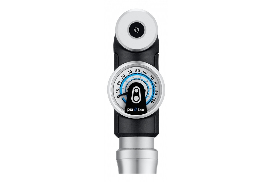 [14677] crankbrothers Sterling Short Pump with Gauge - BLACK