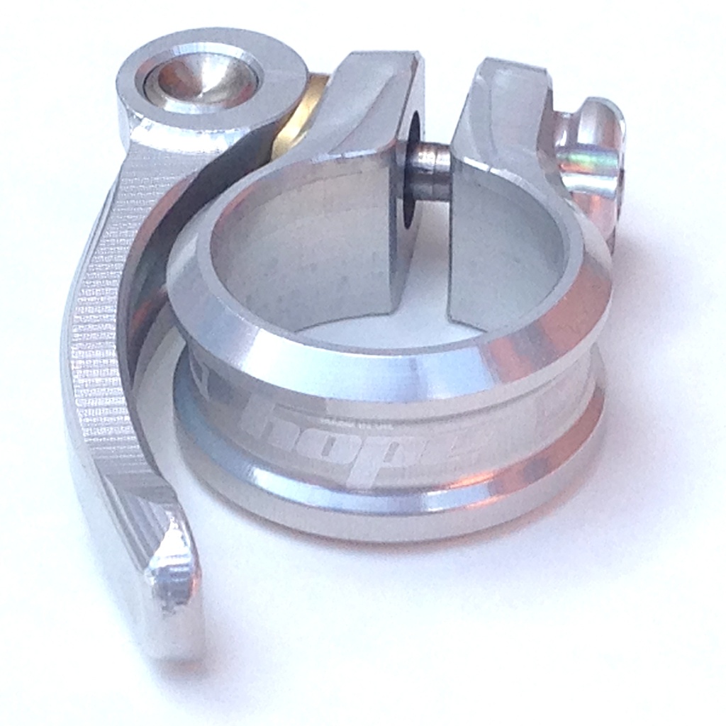 [SCSQR28.6] Hope seat clamp - quick release - 28.6 - Silver