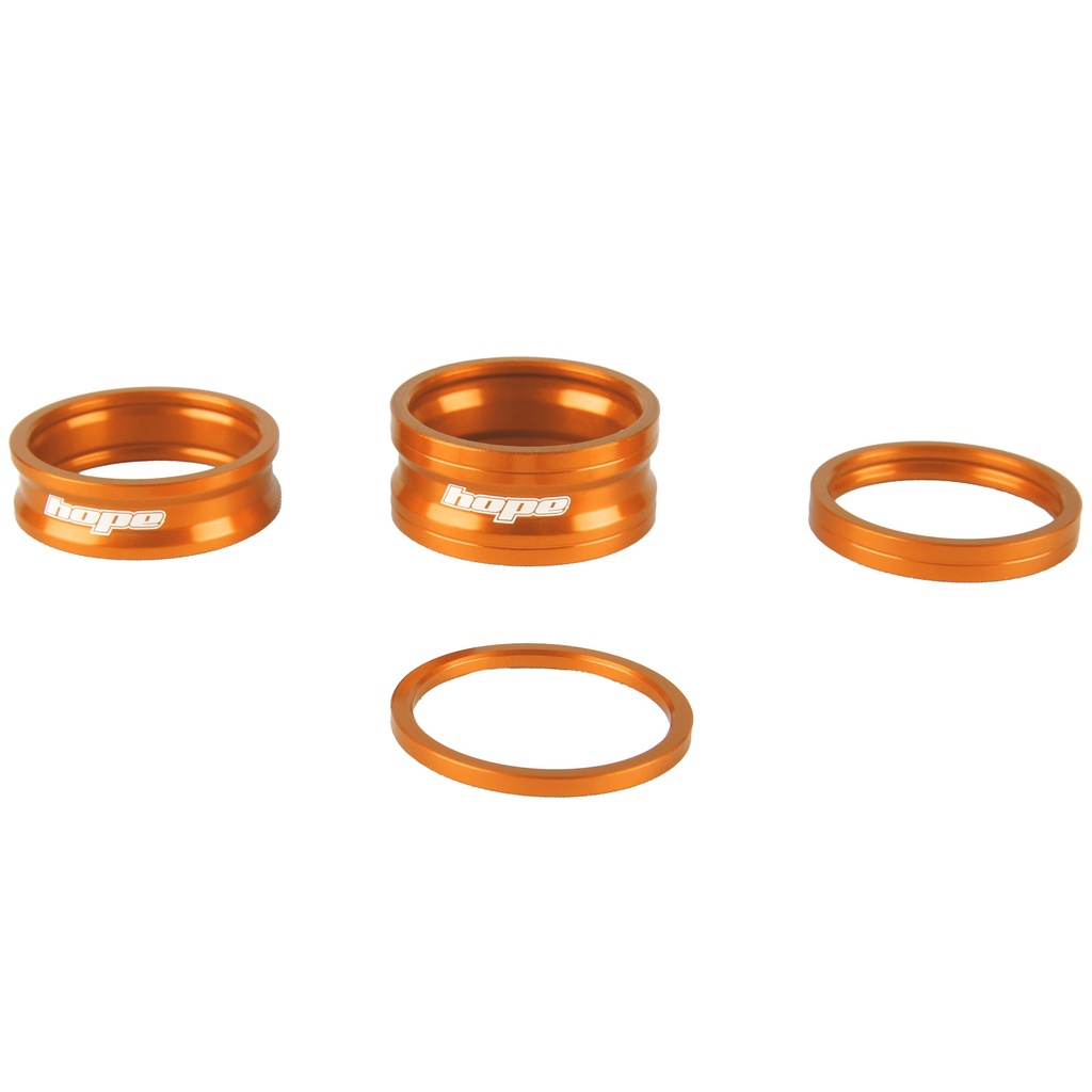 [SPDOCC] Hope headset spacers - Orange - 2.5mm, 5mm, 10mm and 15mm