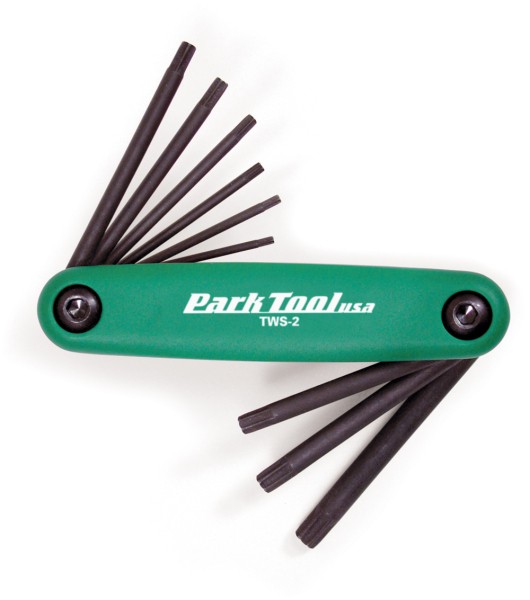 Fold up Torx wrench set - TWS-2 - from Park Tool