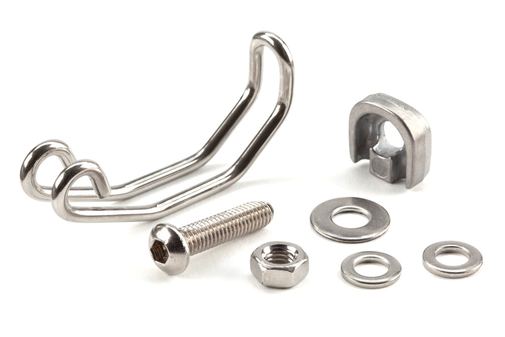 Brompton front dynamo light bracket