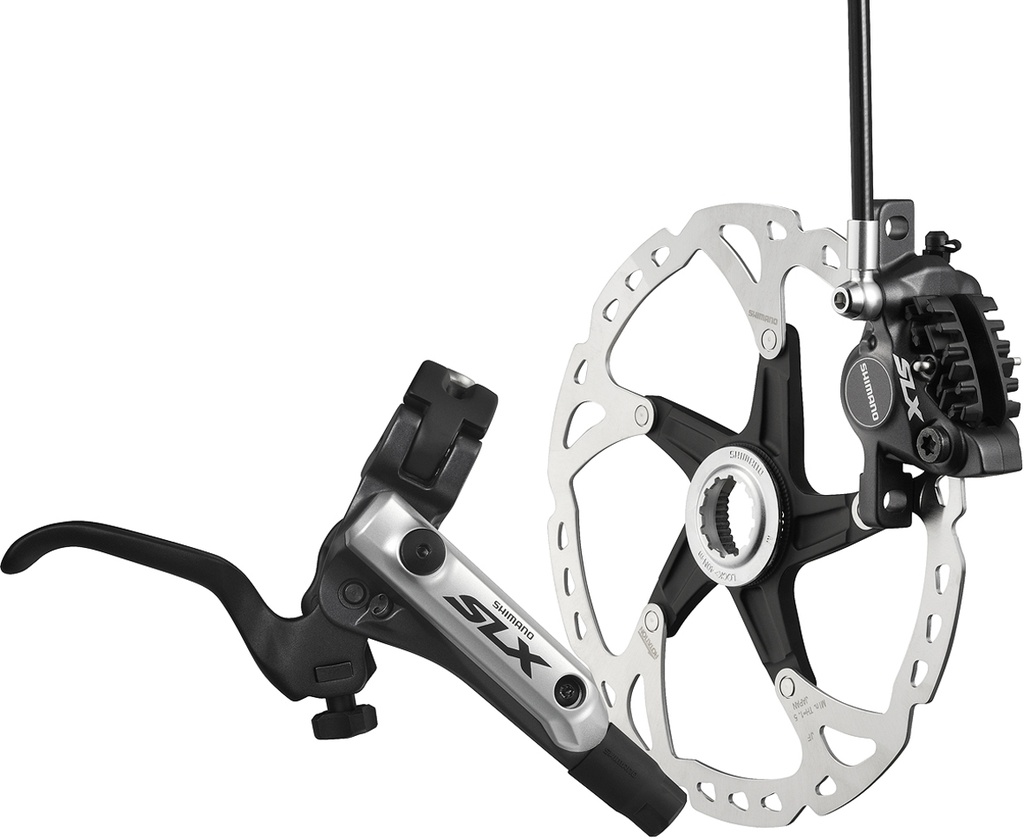 [M675BMKT1R1000MF] Shimano SLX I-spec-B compatible brake with post mount calliper, front