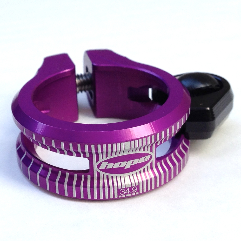 [SCPUDR34.9] Hope dropper seat clamp - 34.9 - Purple