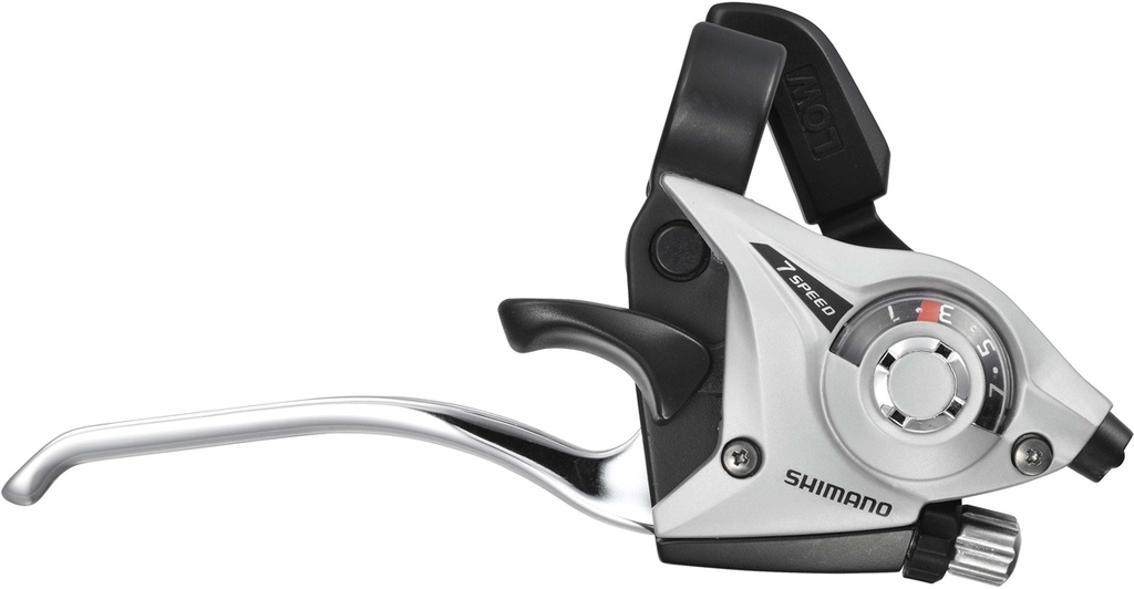 [STEF517PAS] Shimano ST-EF51 Altus EZ fire plus STI 7-speed set, 2-finger lever, silver