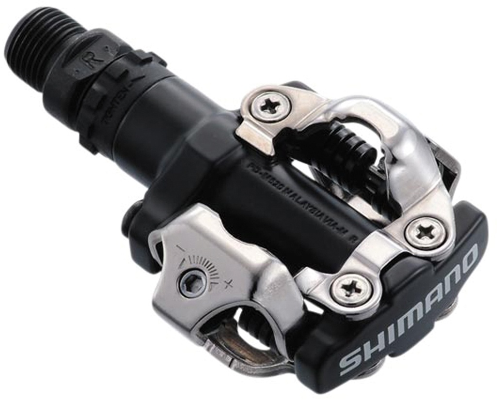 [PD-M520-BK] Shimano PD-M520 MTB SPD pedals - two sided mechanism, black