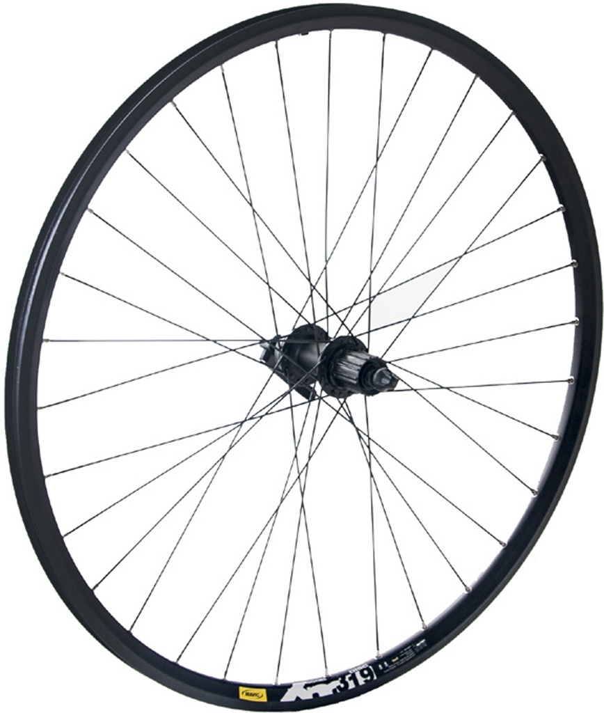 [WLC213] M:Part Shimano Deore QR rear with Mavic XM319 black CL-disc 32 hole 29 inch