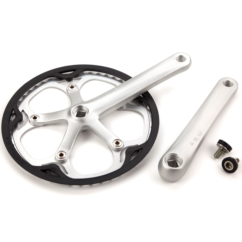 Brompton SILVER crankset - 50T (excl. BB)