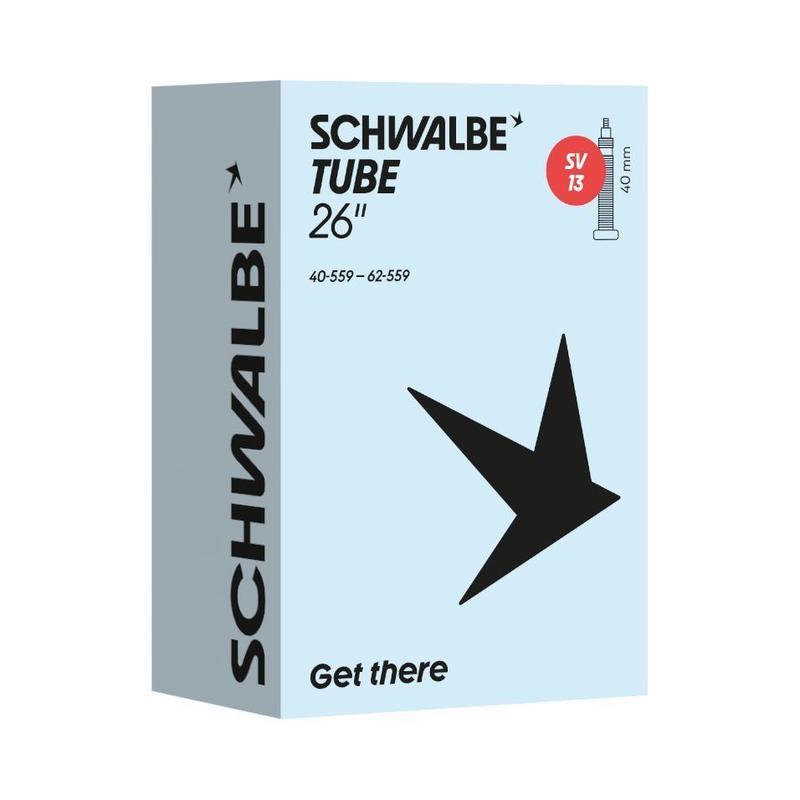 Inner tube 26 x 1.5 - 2.5 inch by Schwalbe - SV13 - presta valve