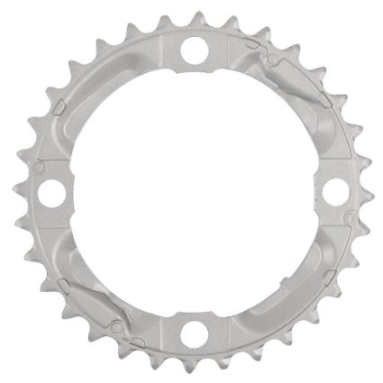 [1M0 9804] Shimano FC-M430-8 chainring and protector, 22T, silver