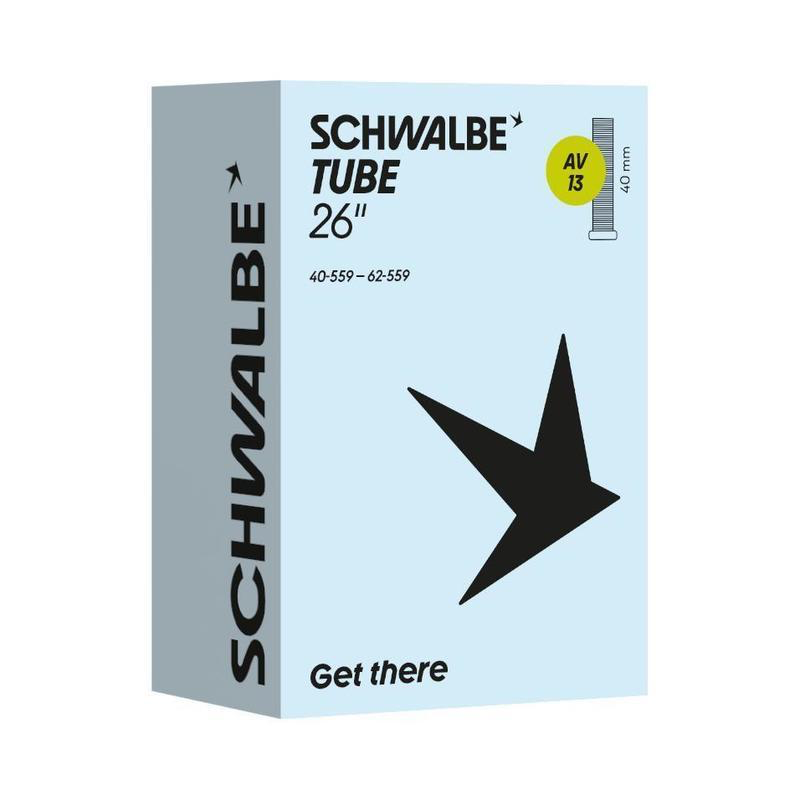 MTB Inner tube 26 x 1.5 - 2.5 inch by Schwalbe - Schrader valve