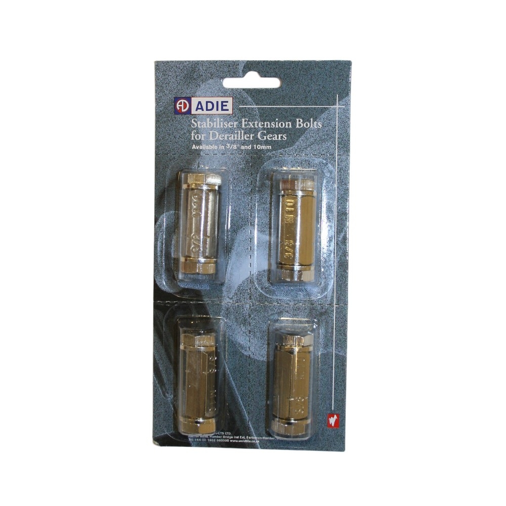Stabiliser extension bolt for derailleur gears